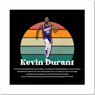 Kevin Durant Vintage V1 Posters and Art